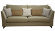 Odd style soffa 3-sits Liam tanin/svarta ben
