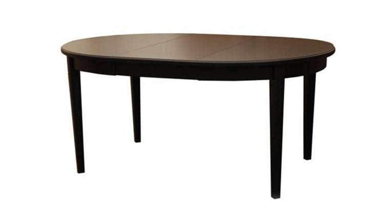 Stockholm matbord svart 115cm i gruppen Mbler / Bord / Matbord hos Trosa Mbler (584B)