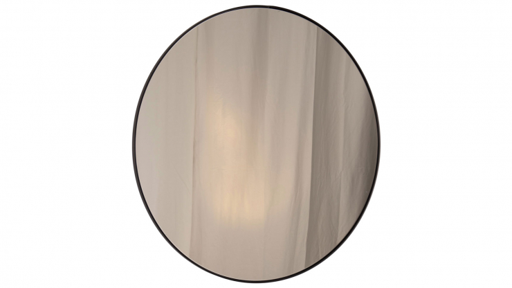 Vejle spegel svart jrn 80cm i gruppen Inredning / Dekoration / Speglar hos Trosa Mbler (AG-103406)
