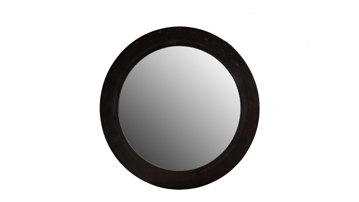 Enya rund spegel svart i gruppen Inredning / Dekoration / Speglar hos Trosa Mbler (AW06-22619)