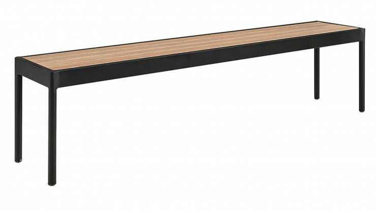 Estepona konsolbord svart/teak 160cm i gruppen Utembler / Artwood utembler / Soffbord  hos Trosa Mbler (AW12-01012)