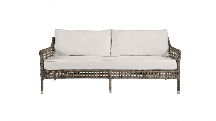 Santa Monica 3-sits soffa classic grey inkl. dynor i gruppen Utembler / Artwood utembler / Soffor hos Trosa Mbler (AW12-18070)