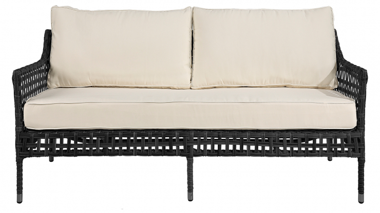 Santa Monica 3-sits soffa classic black inkl.dynor i gruppen Utembler / Artwood utembler / Soffor hos Trosa Mbler (AW1218039-1218070)
