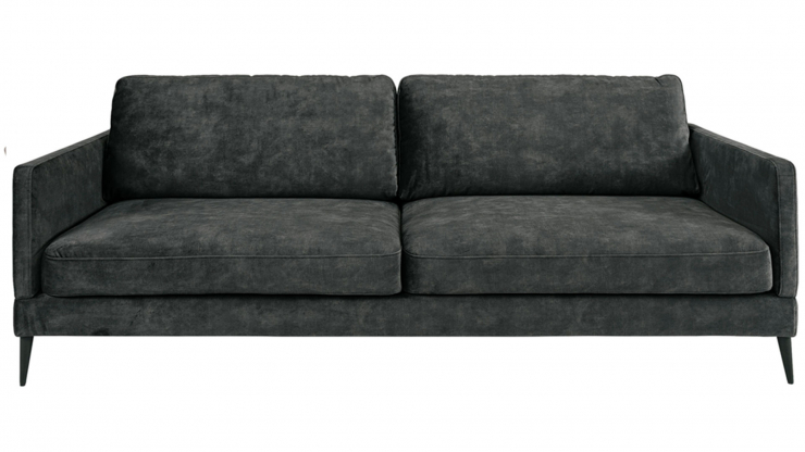 Andorra soffa 3-sits velvet dark grey i gruppen Mbler / Soffor / 3-sits soffor hos Trosa Mbler (AW7816-4380-8)