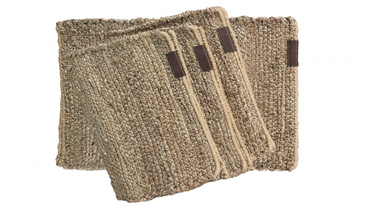 Hemp bordstablett natur 4-pack i gruppen Inredning / Textil / Bordstabletter hos Trosa Mbler (AWA-090-0)