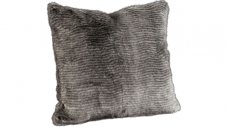 Leia stripe grey kuddfodral 50x50cm i gruppen Inredning / Textil / Fuskpls hos Trosa Mbler (AWA-7-498)
