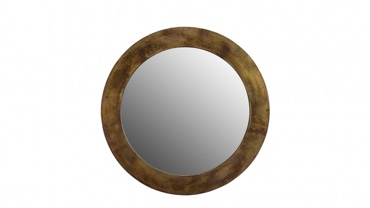 Enya rund spegel mssing i gruppen Inredning / Dekoration / Speglar hos Trosa Mbler (Aw06-22642)