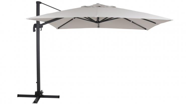 Linz parasoll gr/khaki 300x300cm i gruppen Utembler / Solskydd / Parasoll hos Trosa Mbler (BR-1479-73-21)