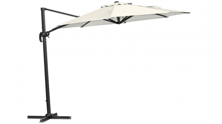 Linz parasoll gr/khaki 300cm i gruppen Utembler / Solskydd / Parasoll hos Trosa Mbler (BR-1480-73-21)