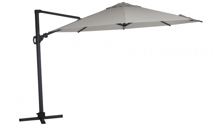 Varallo parasoll gr/beige 375cm i gruppen Utembler / Solskydd / Parasoll hos Trosa Mbler (BR-1550-73-21)