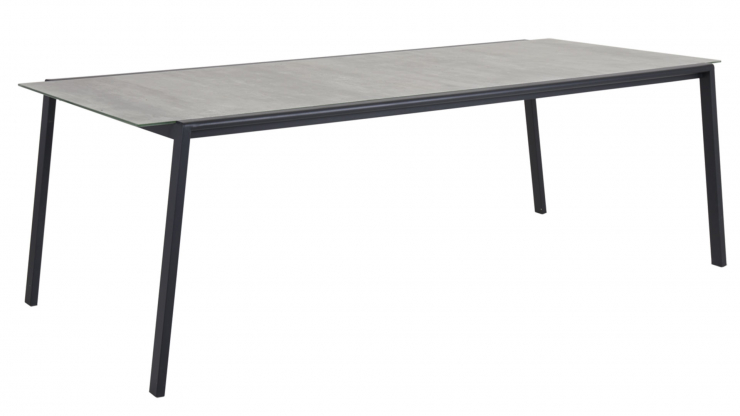 Lyra matbord svart 220cm i gruppen Utembler / Bord / Matbord hos Trosa Mbler (BR-8608-8-21)
