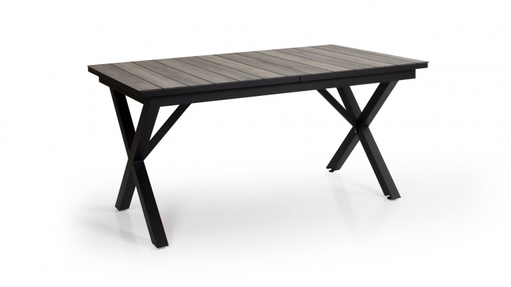 Hillmond matbord svart/natur 160cm i gruppen Utembler / Bord / Matbord hos Trosa Mbler (BR2647-80-26)