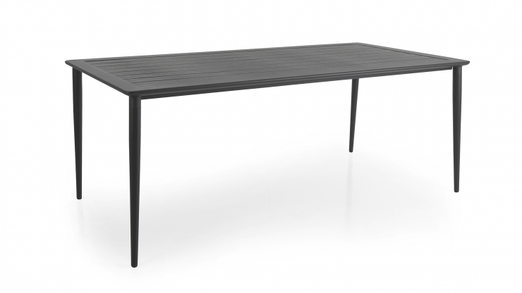 Nimes matbord svart 200cm i gruppen Utembler / Bord / Matbord hos Trosa Mbler (BR3100-73)