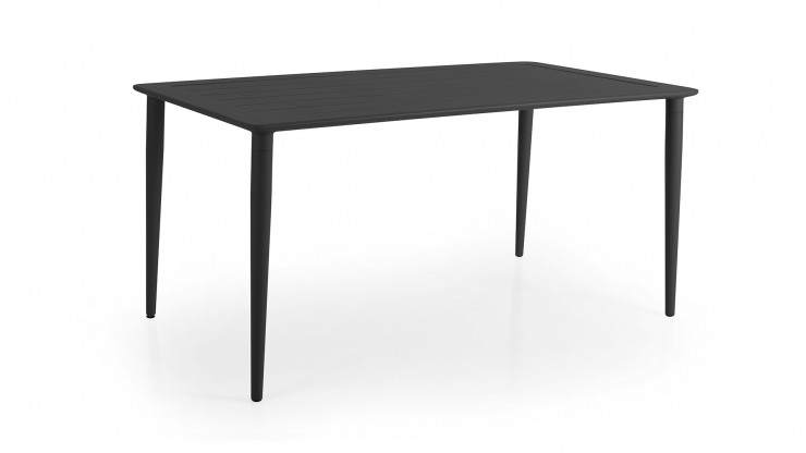 Nimes matbord svart 140cm i gruppen Utembler / Bord / Matbord hos Trosa Mbler (BR3106-73)