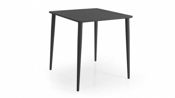 Nimes matbord svart 78cm i gruppen Utembler / Bord / Matbord hos Trosa Mbler (BR3107-73)
