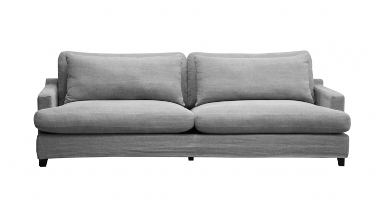 Baltimore XL soffa 3,5-sits tyg Olivia zoom/svarta ben i gruppen Mbler / Soffor / 3-sits soffor hos Trosa Mbler (BU-BXL-KAG)