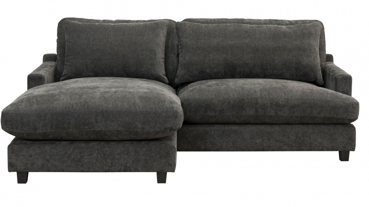 Baltimore XL soffa divan 1,5 V Olivia antracit i gruppen Mbler / Soffor / Modulsoffor hos Trosa Mbler (BU-BXLDOA)