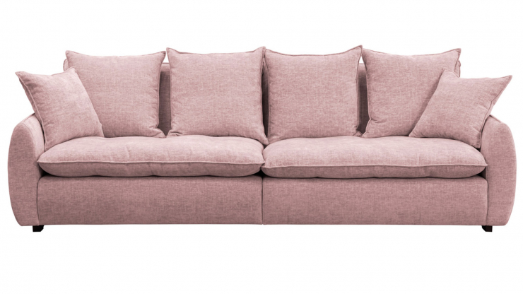 Chelsea soffa 3,5sits Liam dusty pink/svarta ben i gruppen Mbler / Soffor / 3-sits soffor hos Trosa Mbler (BU-CHS35LDP)