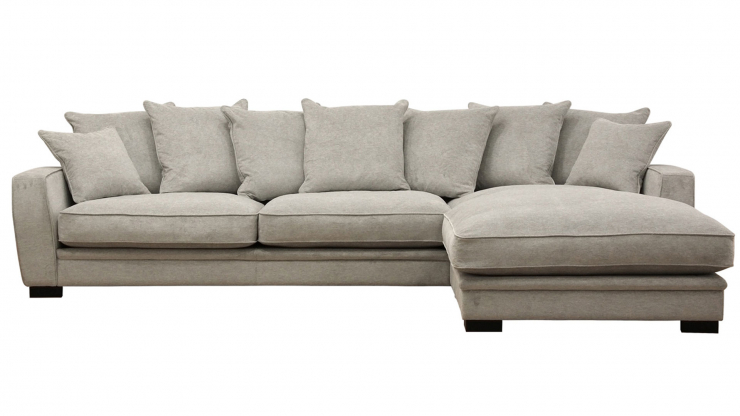 Lexuz 100 soffa divan 2,5 chill Harmony drizzle/svarta ben i gruppen Mbler / Soffor / Modulsoffor hos Trosa Mbler (BU-LS100HD)
