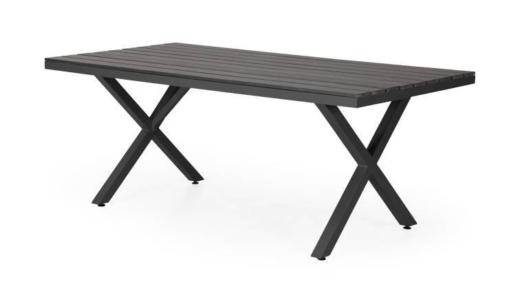 Leone matbord svart 200cm i gruppen Utembler / Bord / Matbord hos Trosa Mbler (Brafab_4217-80-7)
