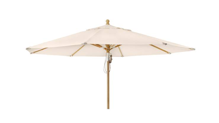 Parma parasoll beige 350cm i gruppen Utembler / Solskydd / Parasoll hos Trosa Mbler (Brafab_8823-2)