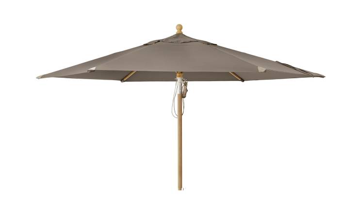 Parma parasoll taupe 350cm i gruppen Utembler / Solskydd / Parasoll hos Trosa Mbler (Brafab_8823-25)