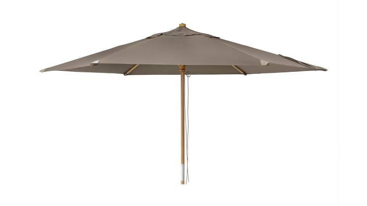 Reggio parasoll taupe 300cm i gruppen Utembler / Solskydd / Parasoll hos Trosa Mbler (Brafab_8845-25)