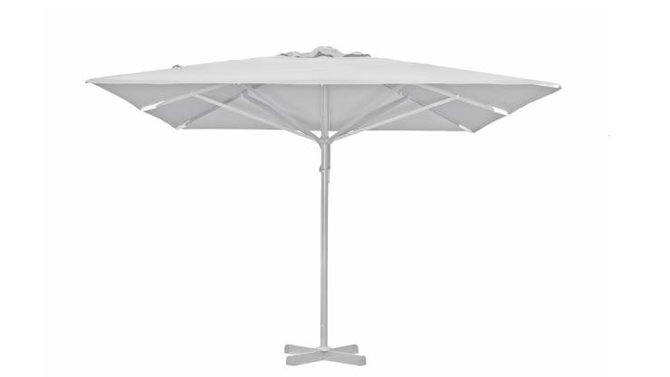 Paris parasoll vit 400x400cm i gruppen Utembler / Solskydd / Parasoll hos Trosa Mbler (Brafab_8981-5-5)