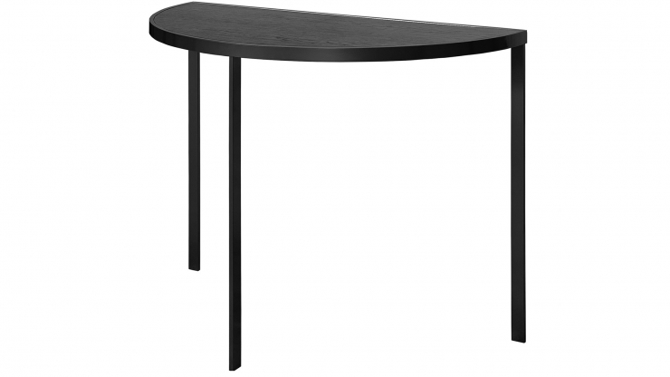 Square hallbord halvmne svart/svart i gruppen Mbler / Bord / Avlastningsbord hos Trosa Mbler (ENG-4567EB)