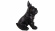 Ozzy dekoration hund svart