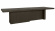 Parker matbord dark grey 200-300cm