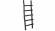 Ladder stege black java oak