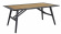 Chios matbord svart/teak 175cm