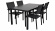 Rana matbord svart 150cm