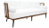 Covelo soffa 3-sits natur/svart/vit