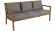 Kornell soffa 3-sits teak/beige