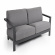 Amesdale soffa 3-sits antracit
