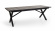 Hillmond matbord svart/natur 240cm