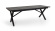 Hillmond matbord svart/gr 240cm