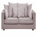 Bad Boy soffa 3-sits Meda dusty pink