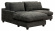Baltimore XL soffa divan 1,5 V Olivia antracit