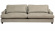 Baltimore XL soffa 3,5-sits Meda silver