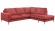 Florense soffa divan H 2,5 Arm4 Meda Andorra/svart No2
