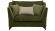 Odd style soffa 1,5-sits Liam bosko/green deco/svarta ben