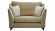 Odd style soffa 1,5-sits Liam tanin/svarta ben