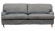 Orust soffa rak 3-sits LC 2/2 Daphne navy/ek/brass