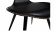 Dolphin stol svart/svart konstlder