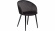 Dual stol svart/svart sammet