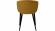 Dual stol svart/bronze sammet