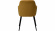 Embrace stol svart/bronze sammet